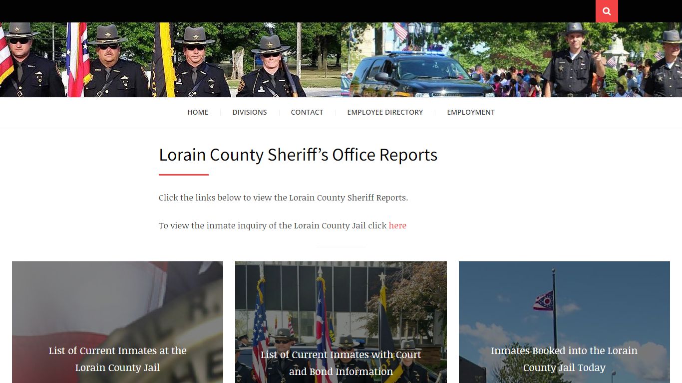 Lorain County Sheriff's Office Reports